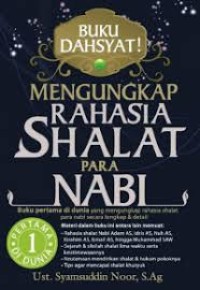 Mengungkap Rahasia Shalat Para Nabi