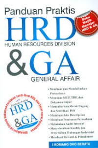 Image of Panduan praktis HRD & GA